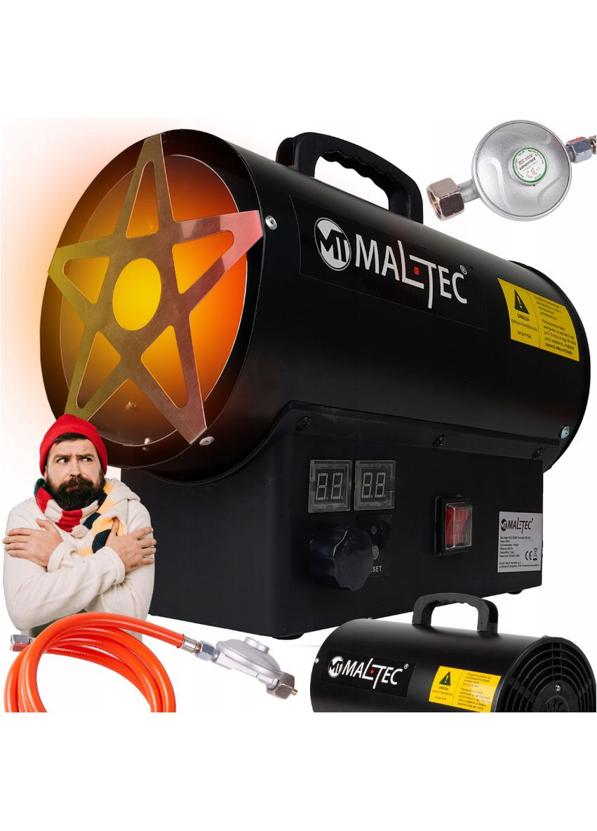 Теплова гармата з термостатом 25 кВт (Польща) Maltec (337342083)