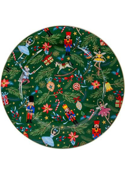 Сервиз Green Christmas 27см 6шт (922-070) Lefard (337179143)