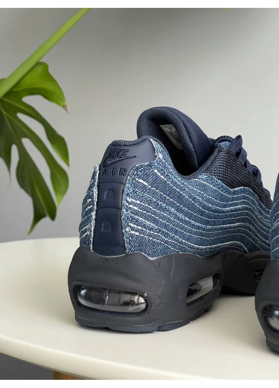 Кросівки жіночі і чоловічі Nike Air Max 95 x Levi’s Blue | Найк Аір Макс 95 Левіс сині No Brand сині демісезони (382718524)