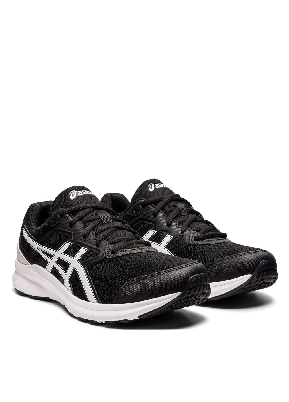 Чорні кросівки jolt 3 men's running shoes black 9.5(44.5) Asics