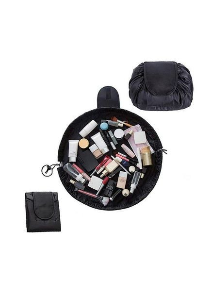 Косметичка на завязке, водонепроницаемая, черная China (323158528)