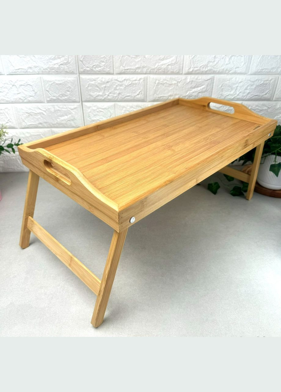 Дерев'яний столик для сніданку з відкидними ніжками 50*30 см Eurogold (303212862)