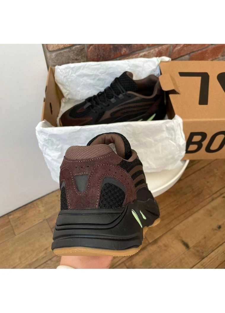 КРОССОВКИ ЖЕНСКИЕ ADIDAS YEEZY BOOST 700 V2 NO LOGO BROWN АДИДАС ИЗИ БУСТ КОРИЧНЕВЫЕ No Brand коричневые демисезоны (391964369)