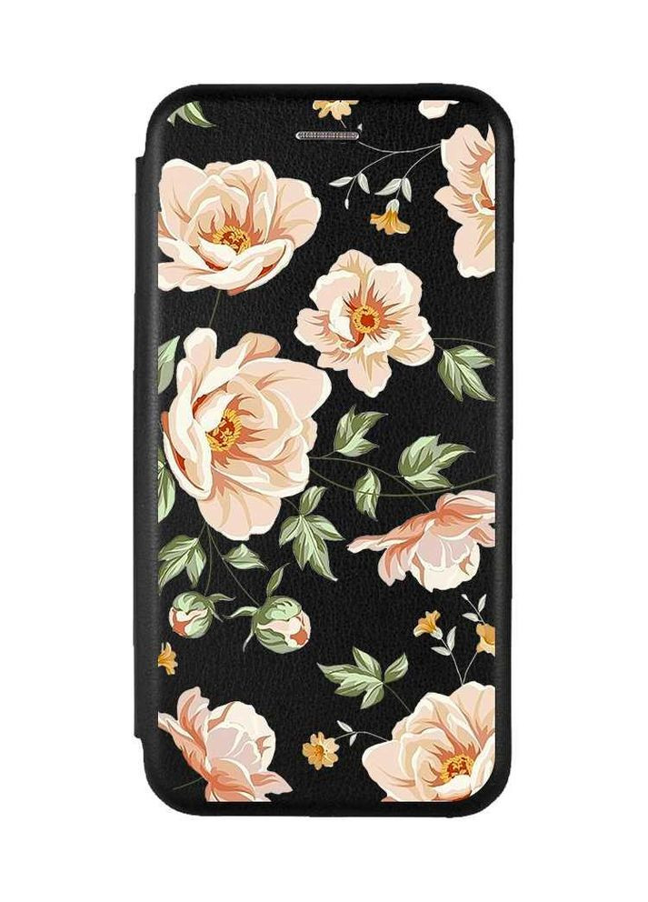 Чехол-книжка с рисунком на Xiaomi Redmi 14C / Poco C75 Цветы пастельные (принт 277) Creative (355396676)