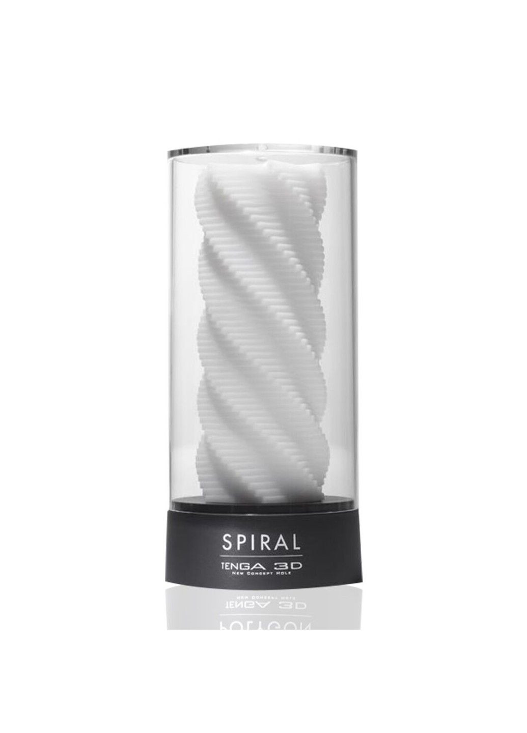 Мастурбатор 3D Spiral, очень нежный, из антибактериального эластомера с серебром Tenga (298408654)