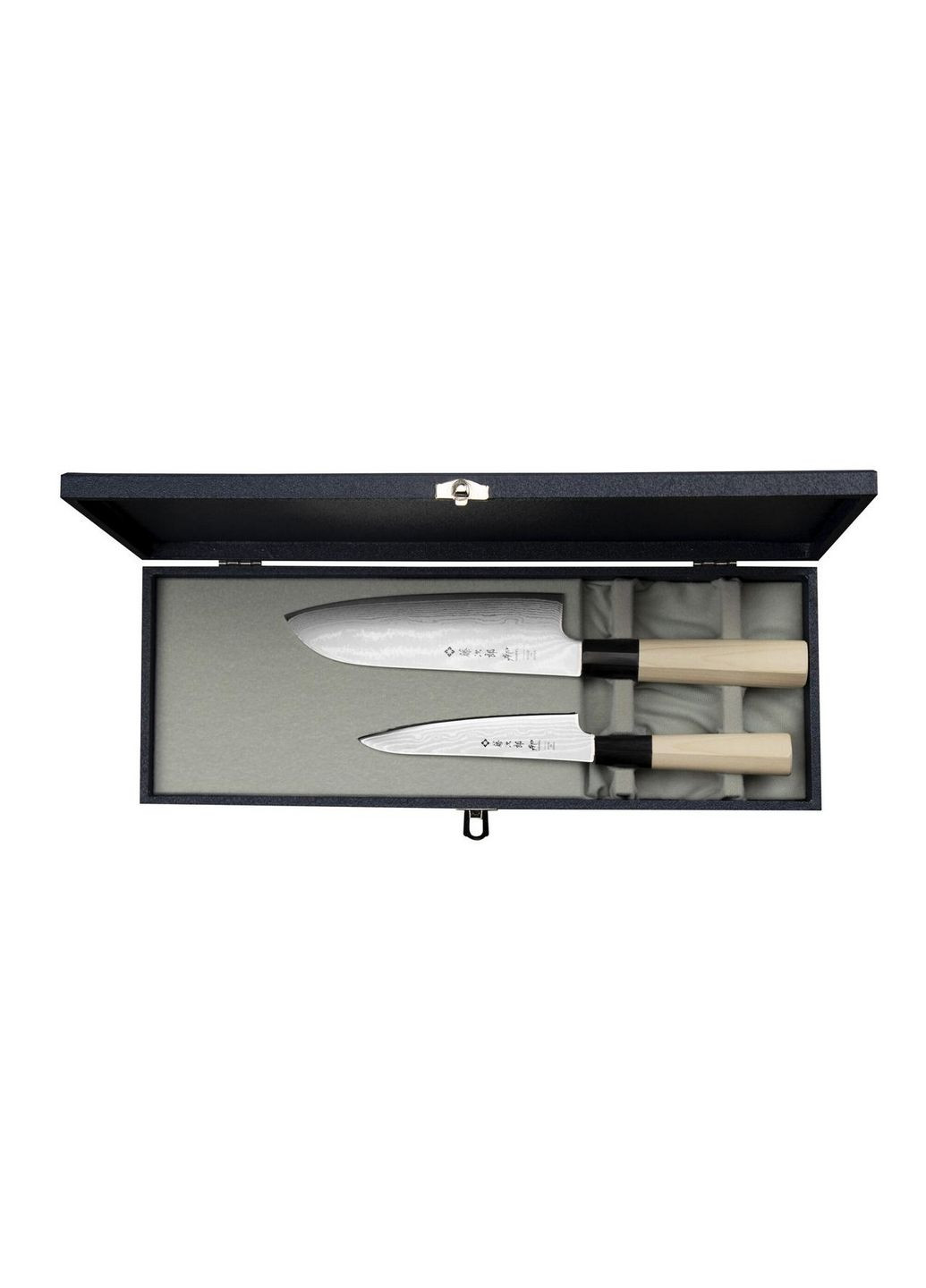 Набор из 2-х кухонных ножей в подарочной коробке Tojiro комбинированные,