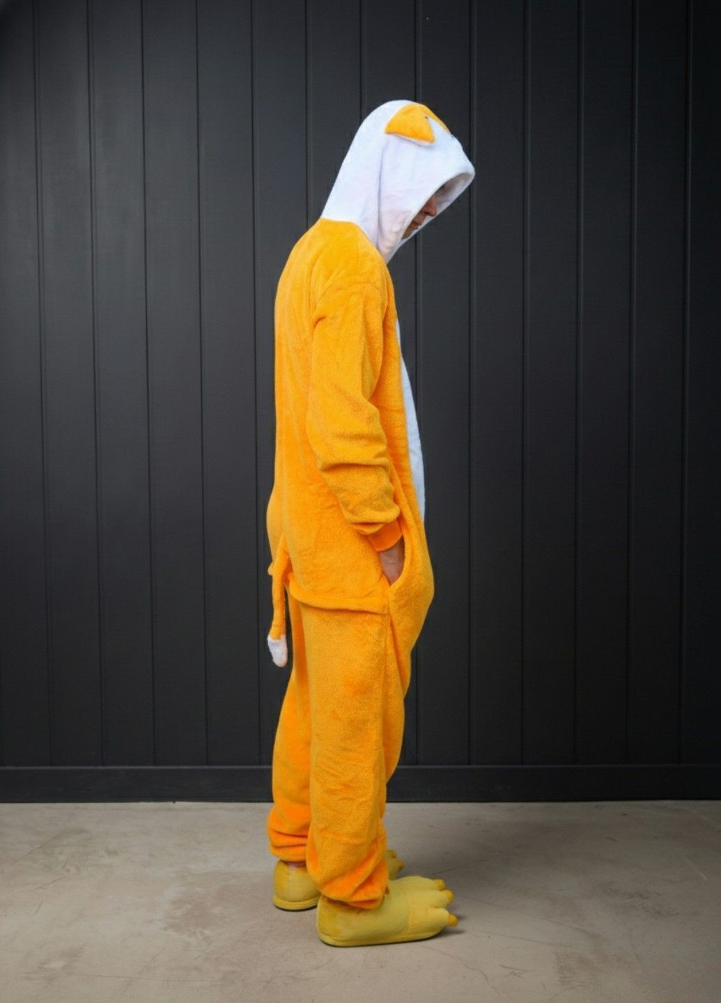 Кигуруми пижама Лиса мужская оранжевая плюшевая Lalapka (369369951)