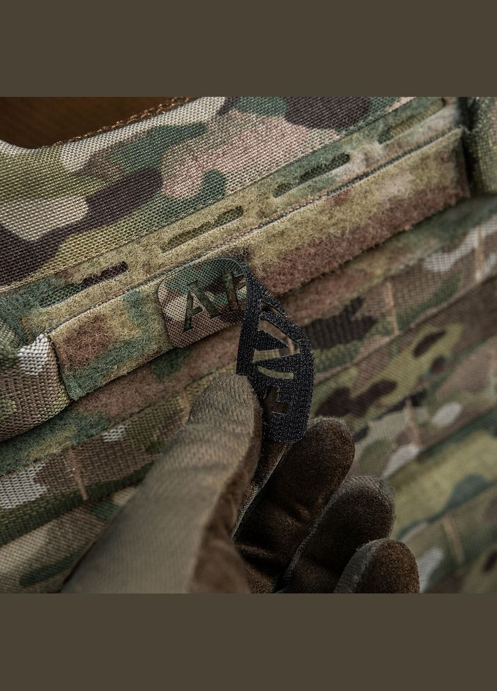 Нашивка группа крови AB(IV) + сквозная Laser Cut 25х80 Multicam M-TAC (315339229)