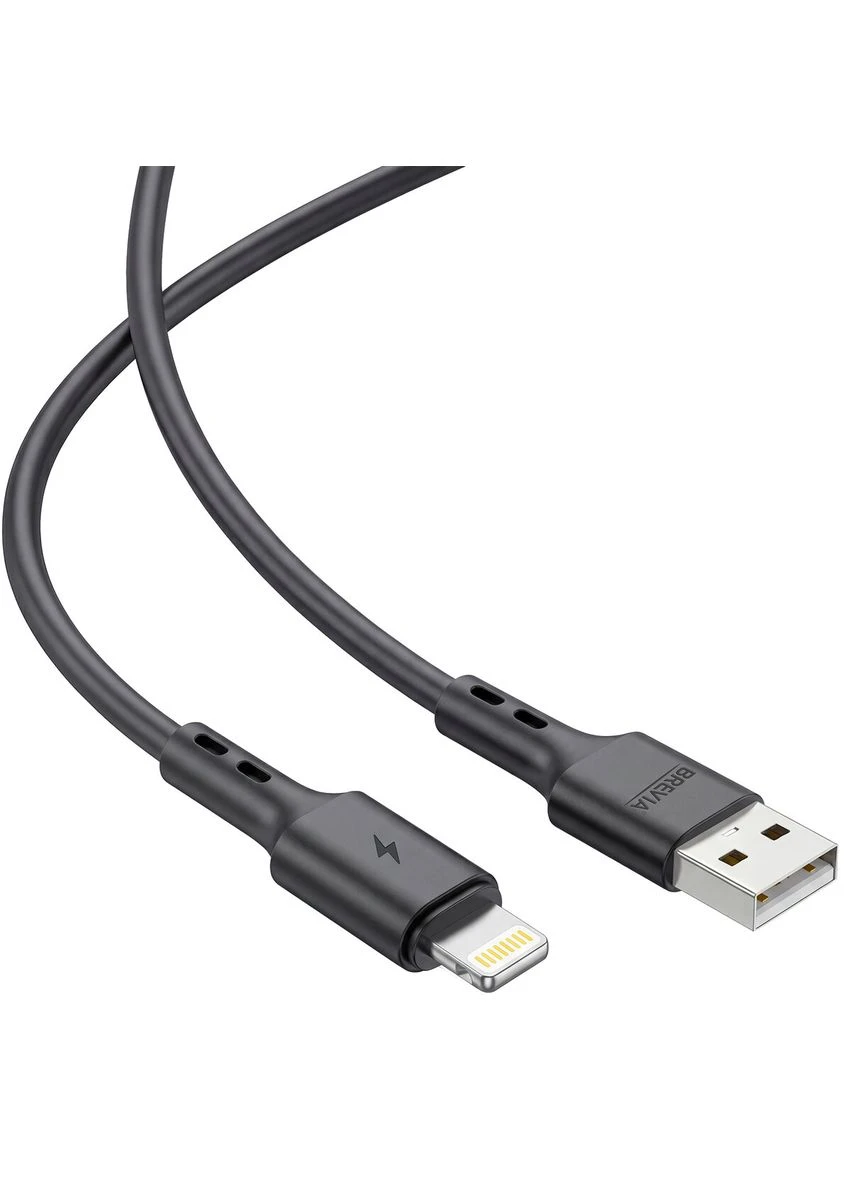 Кабель USB to Lightning 2,4А 1м, box Brevia (397341681)