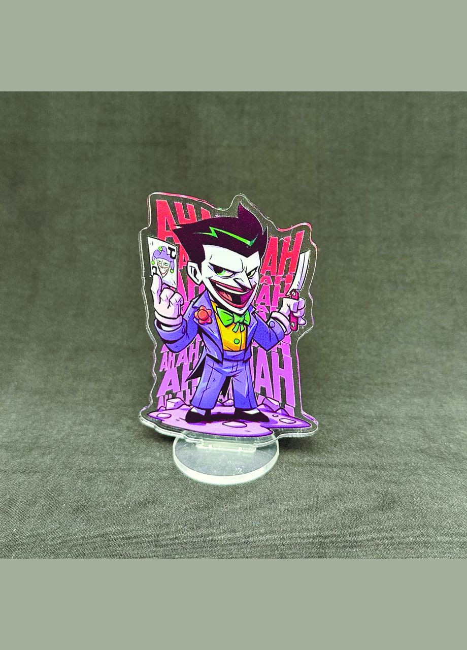 Акриловая коллекционная фигурка Чиби Chibi Джокер 10 см No Brand (339618350)