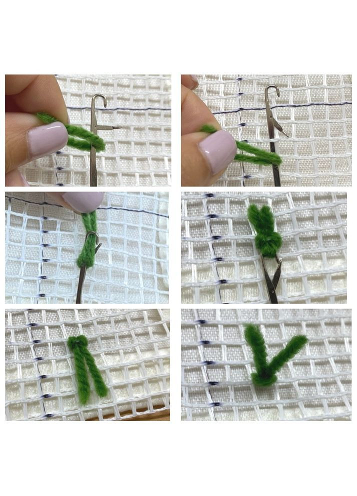 Набір для килимової вишивки килимок Вовки (основа-канва, нитки, гачок для килимової вишивки) No Brand 7683 (370606195)