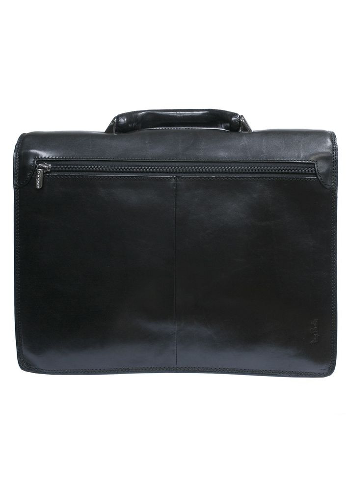 Чоловічий шкіряний портфель Italico 8008/40 nero Tony Perotti (303829895)