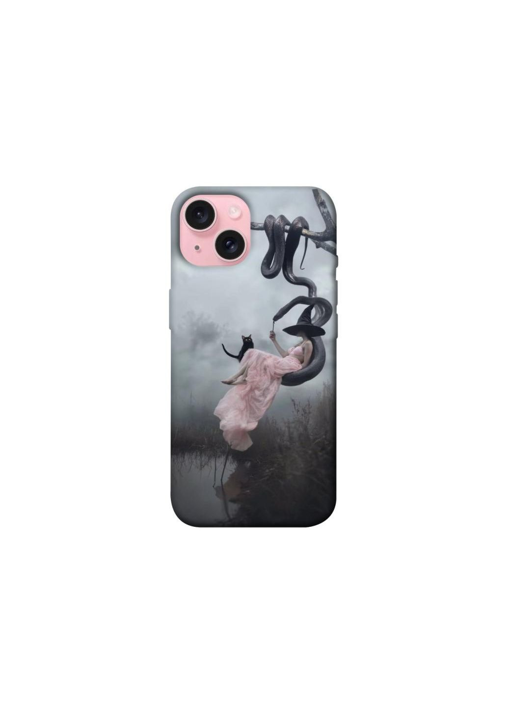 Чохол на Apple iPhone 15 (6.1") Halloween Witch ver.5 Frontalka (361997399)