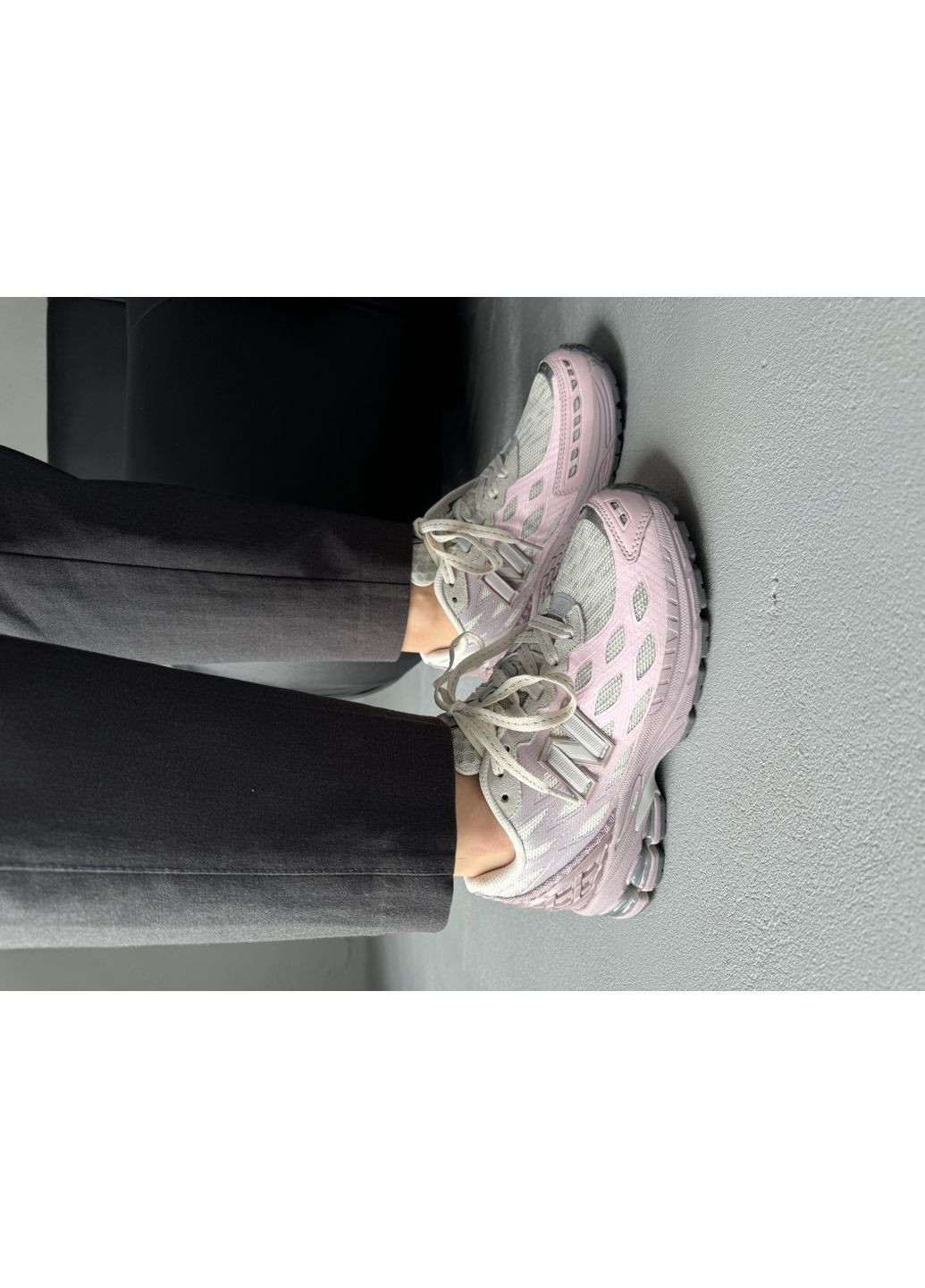 Кроссовки женские New Balance 1906W Pink Grey | Нью Беланс 1906 розовые демисезоны (372795546)