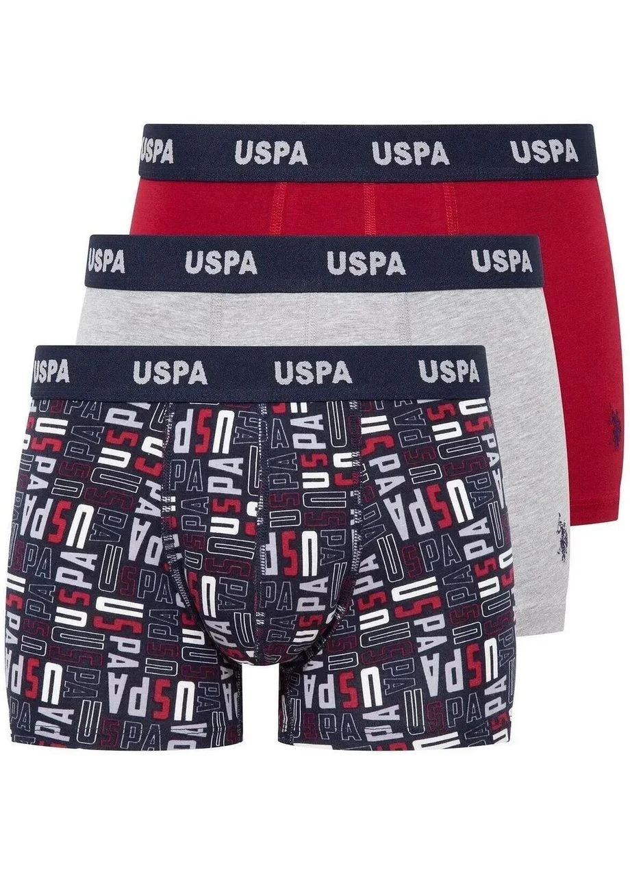 Набір трусів-боксерів чоловічих 3шт. U.S. Polo Assn. U.S. Polo Assn. (396523932)