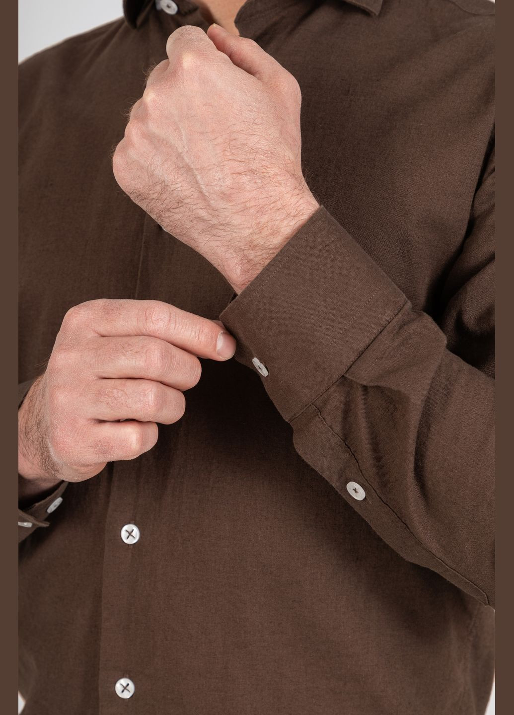 Коричневая рубашка NAVI