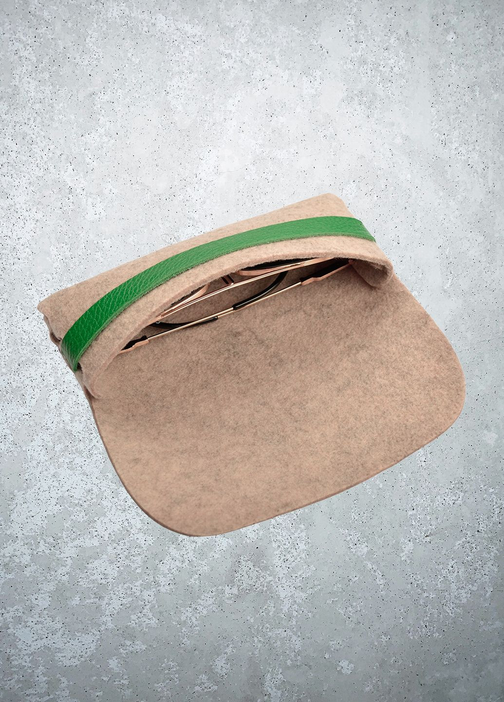 Чохол футляр для окулярів зі шкіряним ремінцем ZERMATT Casual (295599753)