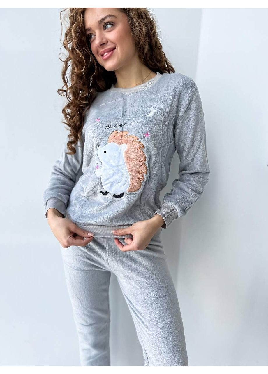 Серая пижама No Brand