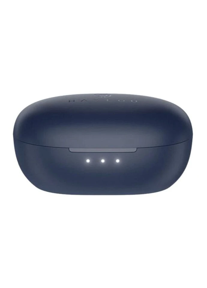 Наушники беспроводные Haylou W1 ANC (T007) TWS темно синие Xiaomi (295563410)