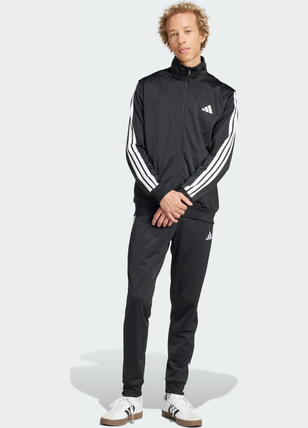 Спортивний костюм Sportswear Basic 3-Stripes Tricot adidas (322340448)