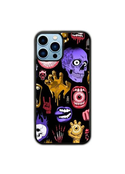 Чохол для Apple Iphone 13 Pro Max Чорний No Brand (302218094)