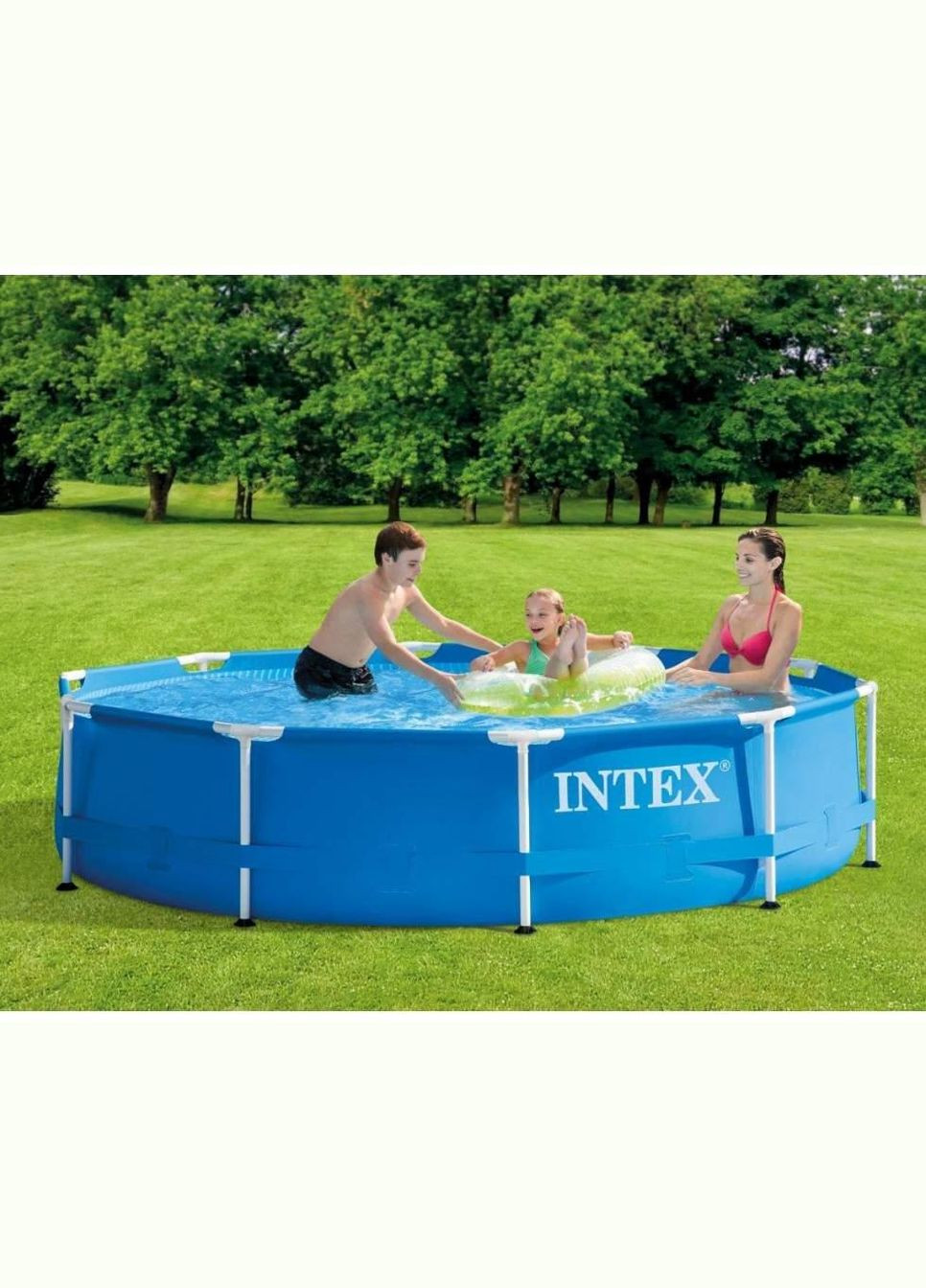 Каркасный бассейн Metal Frame Pool 28200 (Диаметр 305 x Высота 76см) Intex (335048514)