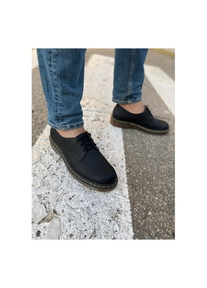 Черные черные кожаные туфли citi украина р. (vm-mr02) Vm-Villomi