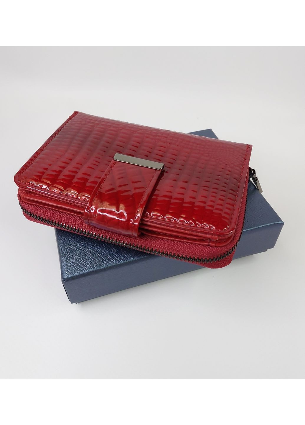 Жіночий гаманець вертикальний з монетницею на змійці з натуральної шкіри компактний чорний No Brand (368774413)