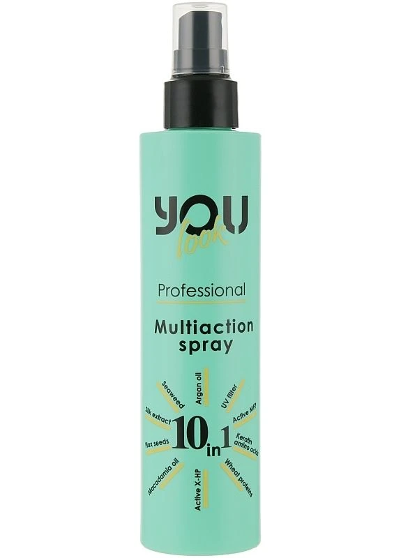 Мультиспрей мгновенного действия 10 в 1 Multiaction Spray 10 in 1 200ml (2-735739) You look Professional (380154322)
