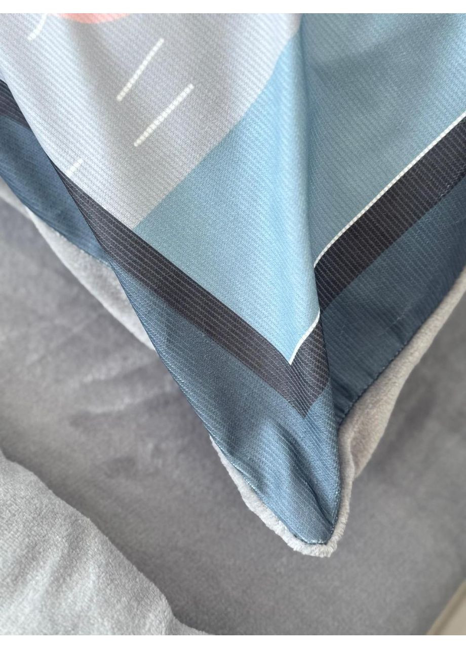 Постельное белье с резинкой Медведь, вельвет+плюш Двухспальный размер, наволочки 50/70 No Brand (364217557)