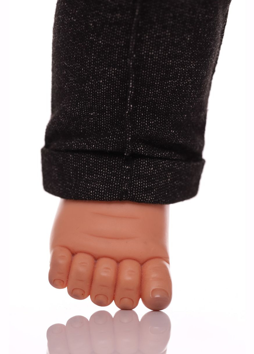 Серый демисезонный костюм с длинным рукавом для девочки трикотажный music серый 86 см (33686) BABYKROHA