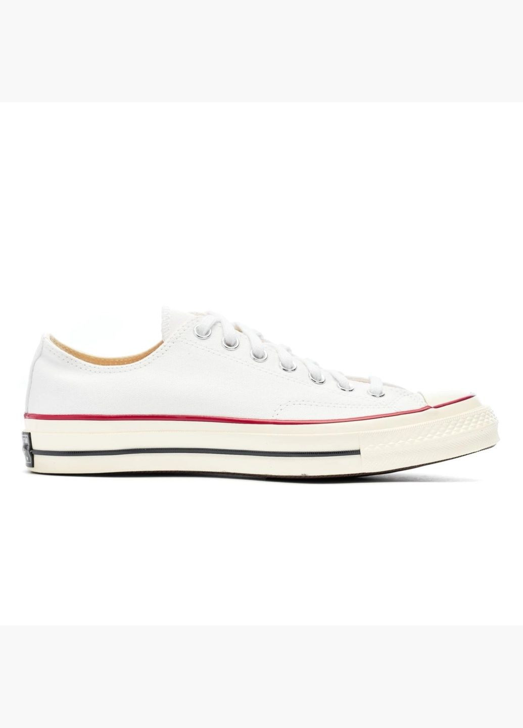 Білі Осінні кеди чоловічі chuck 70 ox white 162065c Converse