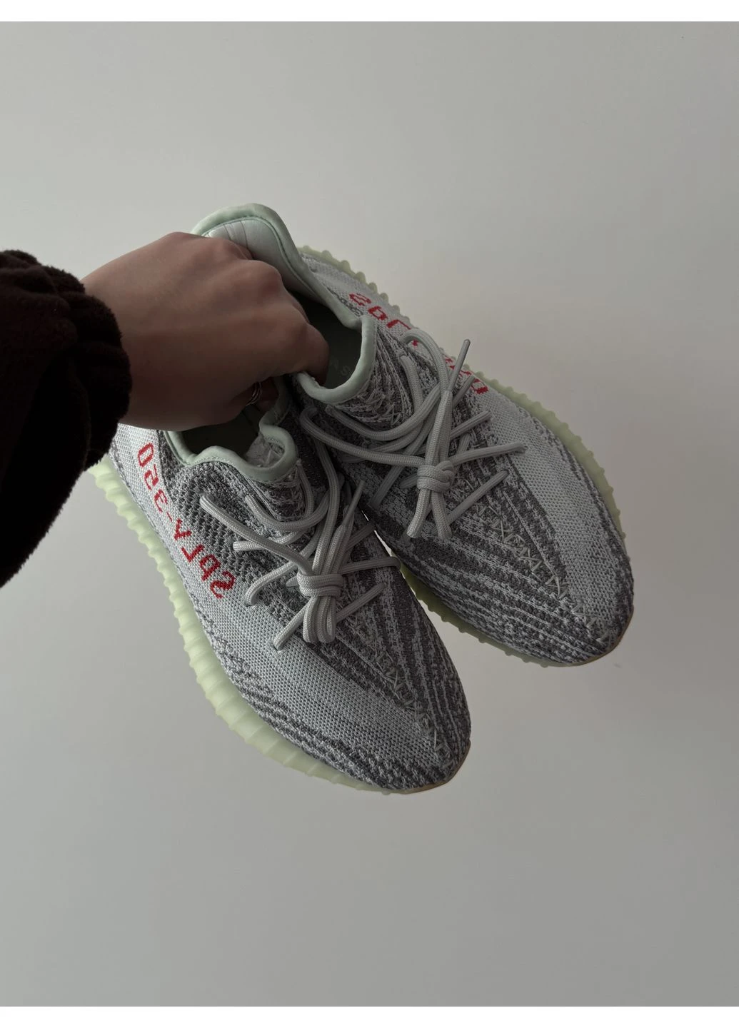 Синій кросівки чоловічі adidas yeezy boost 350 v2 blue tint адідас ізі буст сині демісезон No Brand