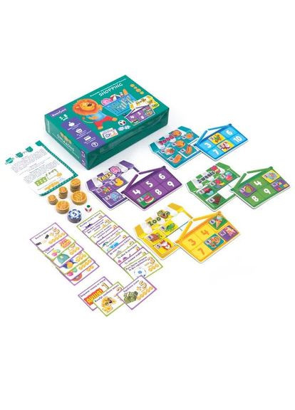 Настольная игра для детей «Играем в магазин» VT2312-06 От 5-ти лет Vladi toys (329887066)