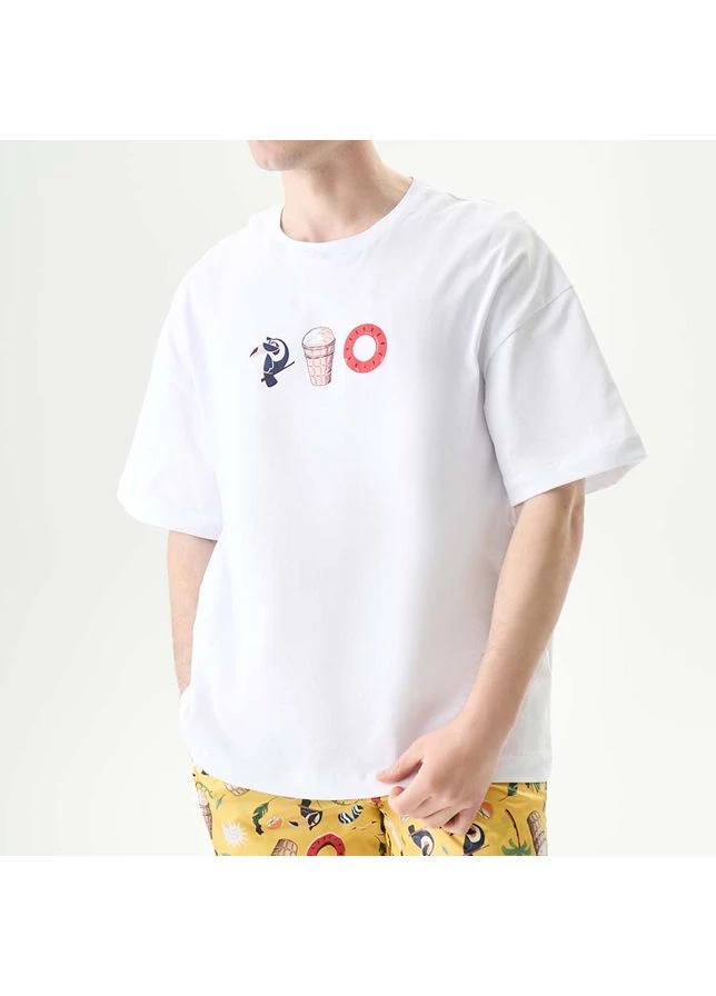 Набір чоловічий Cream Summer Combo, білий L L-XL 44-46 CSC-005 MAN's SET (395729212)