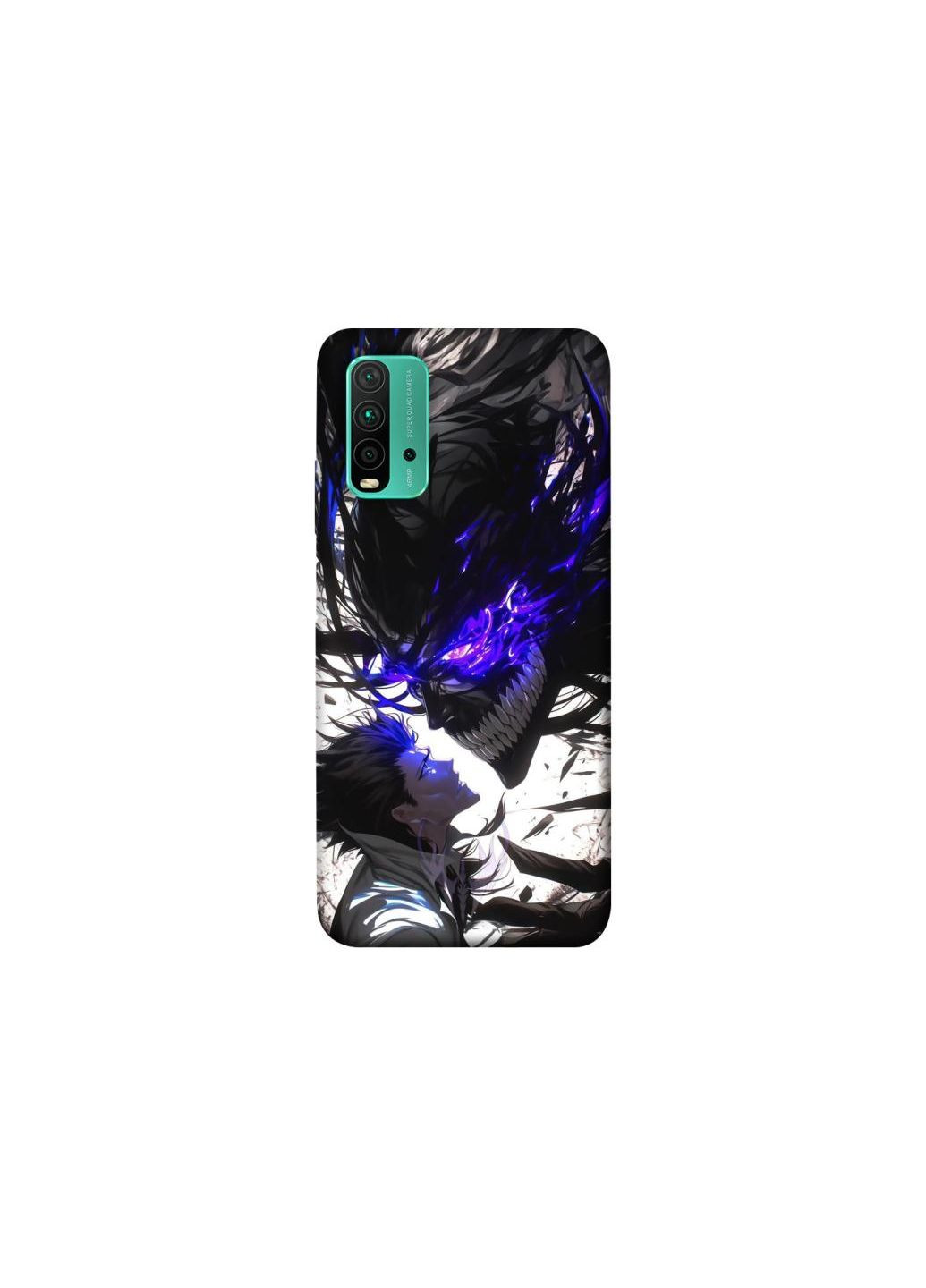 Чохол на Xiaomi Redmi Note 9 4G / Redmi 9 Power Black soul anime Frontalka (347239533)