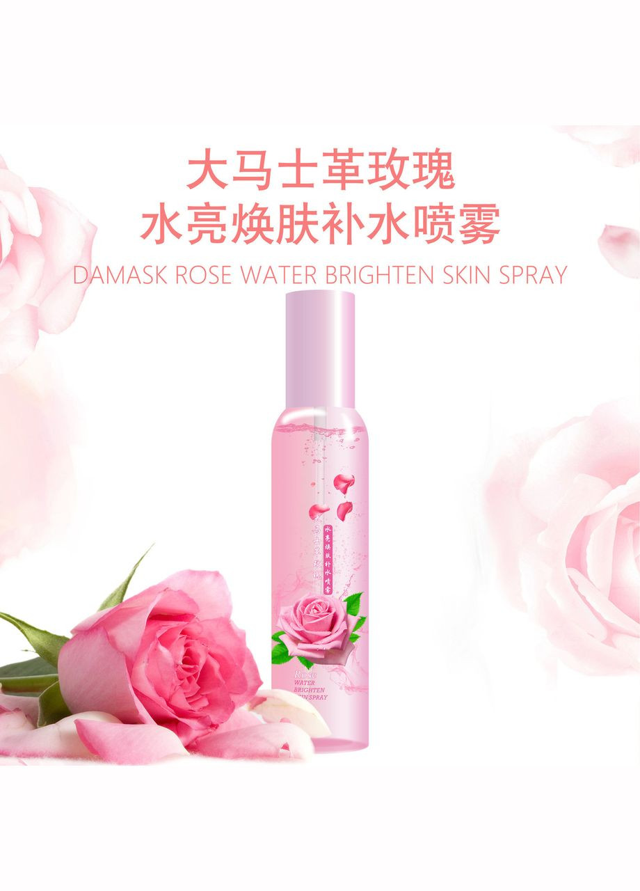 Освітлюючий спрей з трояндою Hanhuo Damask Rose Water Brighten Skin Spray 150мл No Brand (341308804)