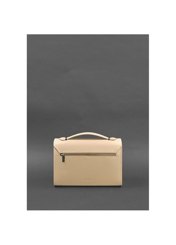 Сумка жіноча шкіряна через плече кроссбоді Lola світло-Біжова BlankNote (302008235)