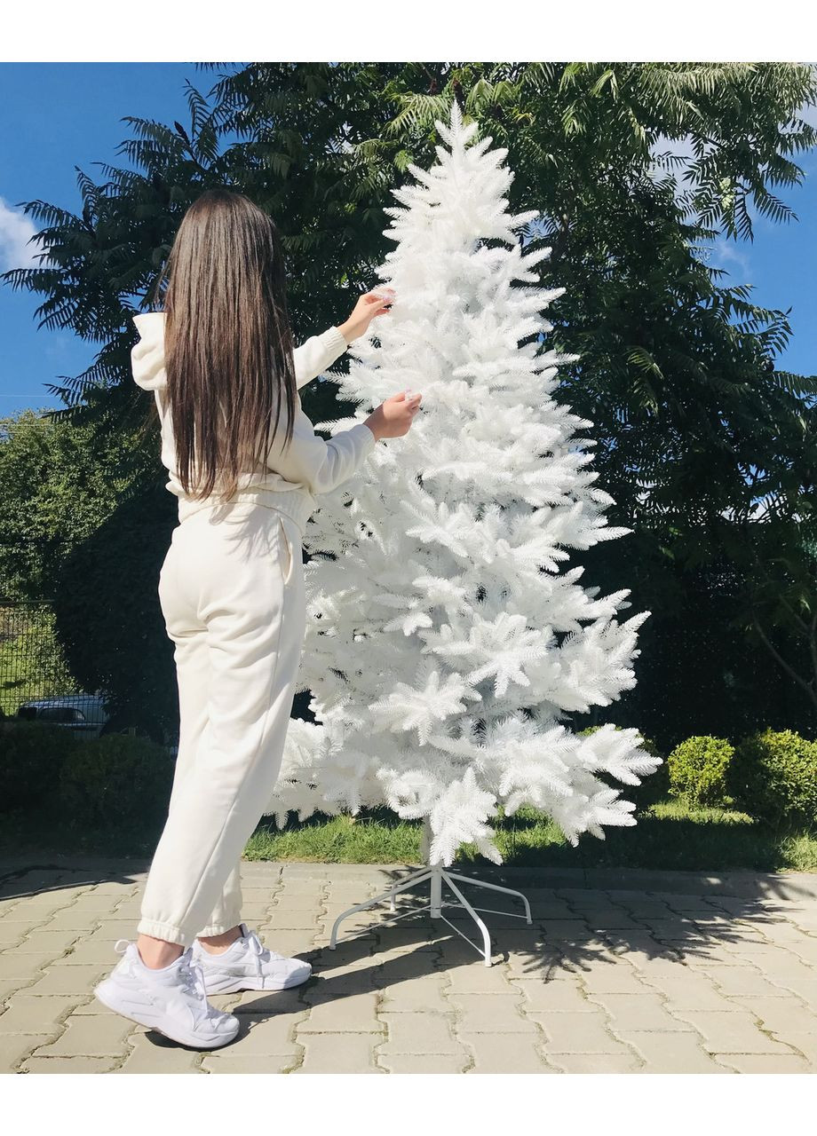 Ялинка лита SGH Classic Mix 220 см біла HVOYA (366963985)