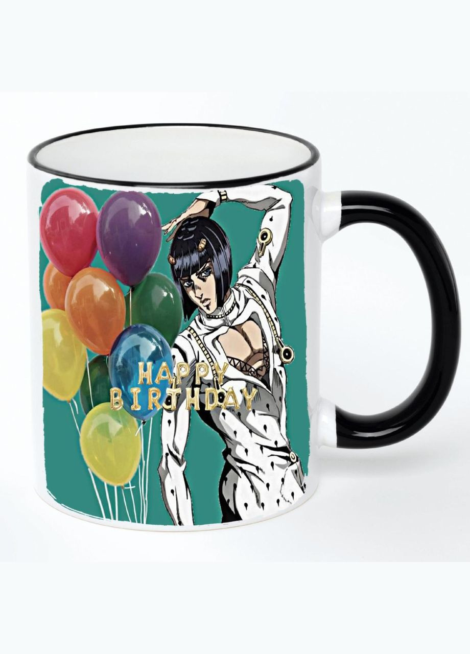 Чашка День рождения (кружка, кружка) #003 Белая с черной ручкой 330 мл No Brand (322715448)