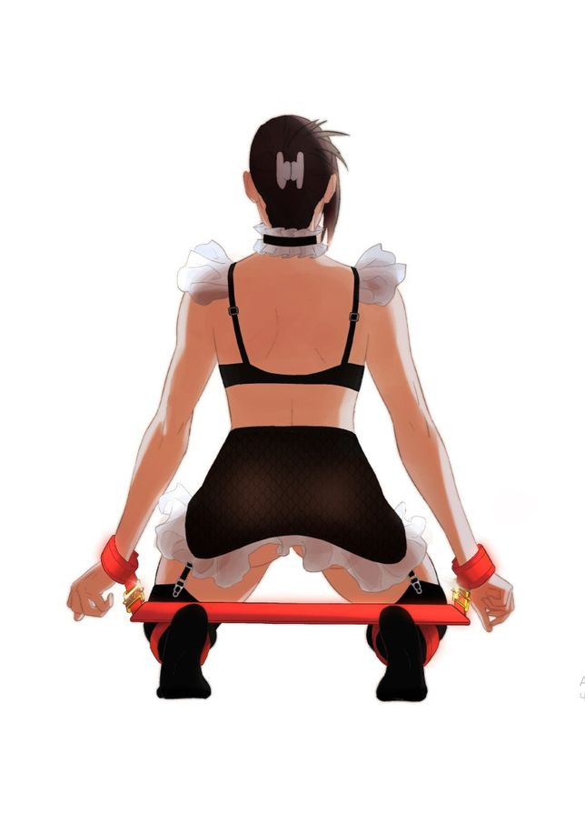 Набор из распорной планки и фиксаторов в виде красных бантов UPKO (332994493)