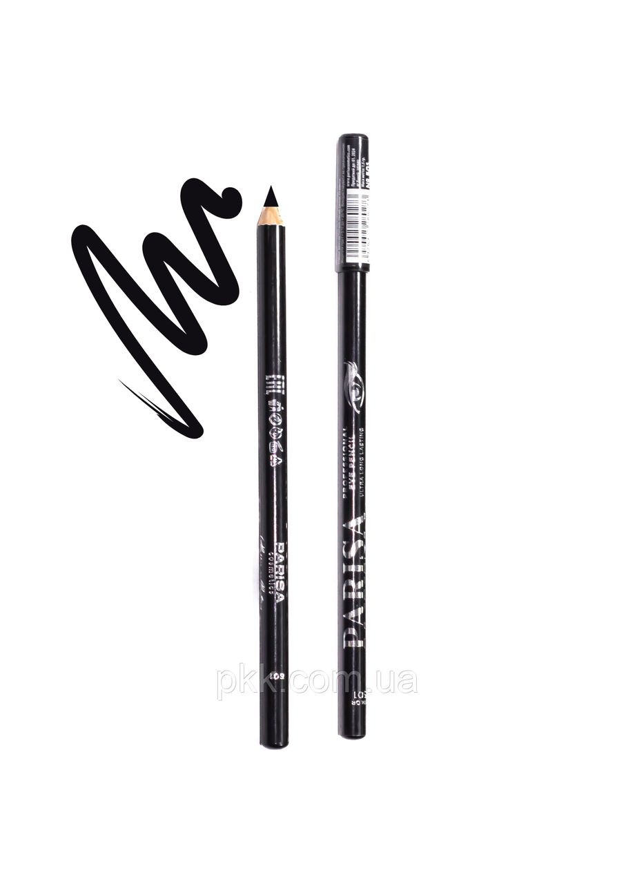 Карандаш для глаз Ultra Long Lasting №502 Серый Parisa Cosmetics (302724721)