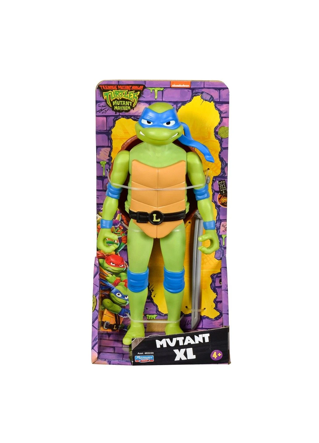 Ігрова фігурка серії «Черепашки-Ніндзя MOVIE III» XL – ЛЕОНАРДО, 83221 TMNT (324110067)