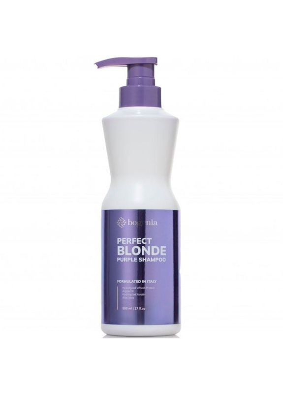 Шампунь для волос Perfect Blonde Shampoo, 500 мл, для блонда от желтизны Bogenia (342373962)