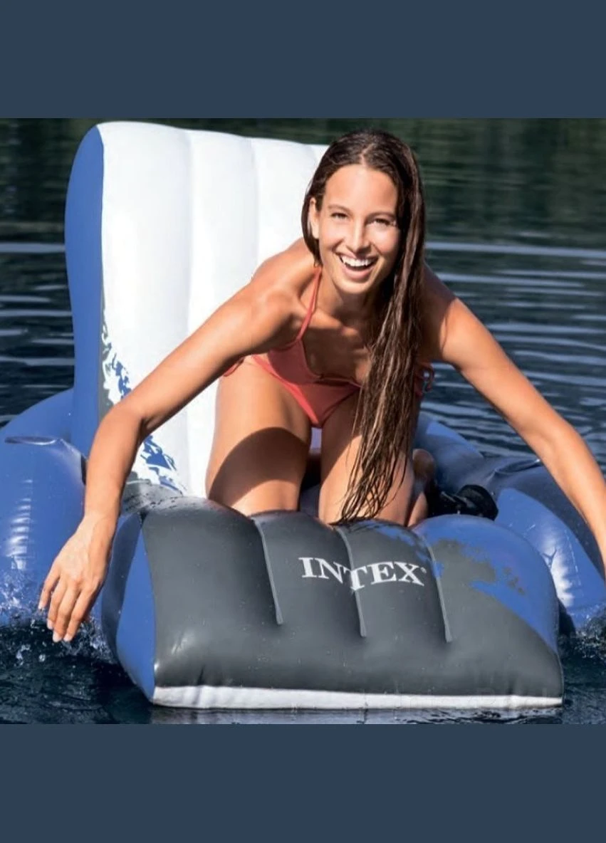 Крісло шезлонг (58868) (6903100118016) shop (6903100118016) Intex (364973831)