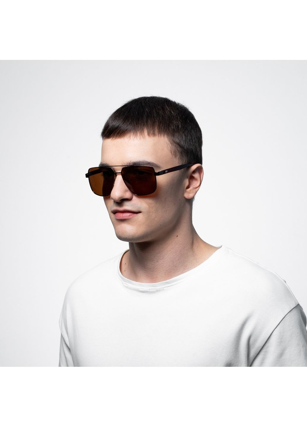 Сонцезахисні окуляри з поляризацією Класика чоловічі 469-044 LuckyLOOK 469-044М (322846479)