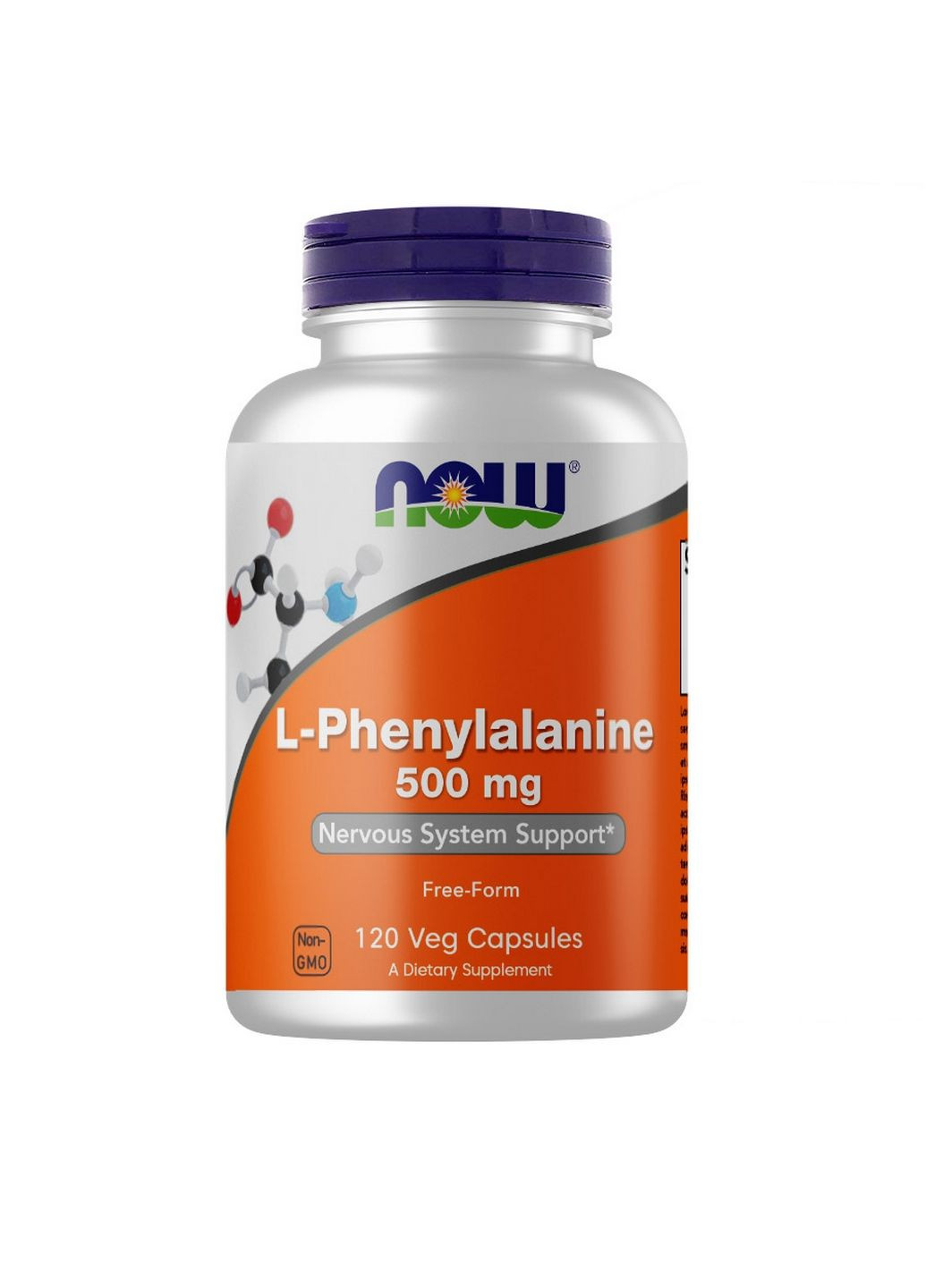 Аминокислота L-Phenylalanine 500 mg, 120 капсул Now (293339580)