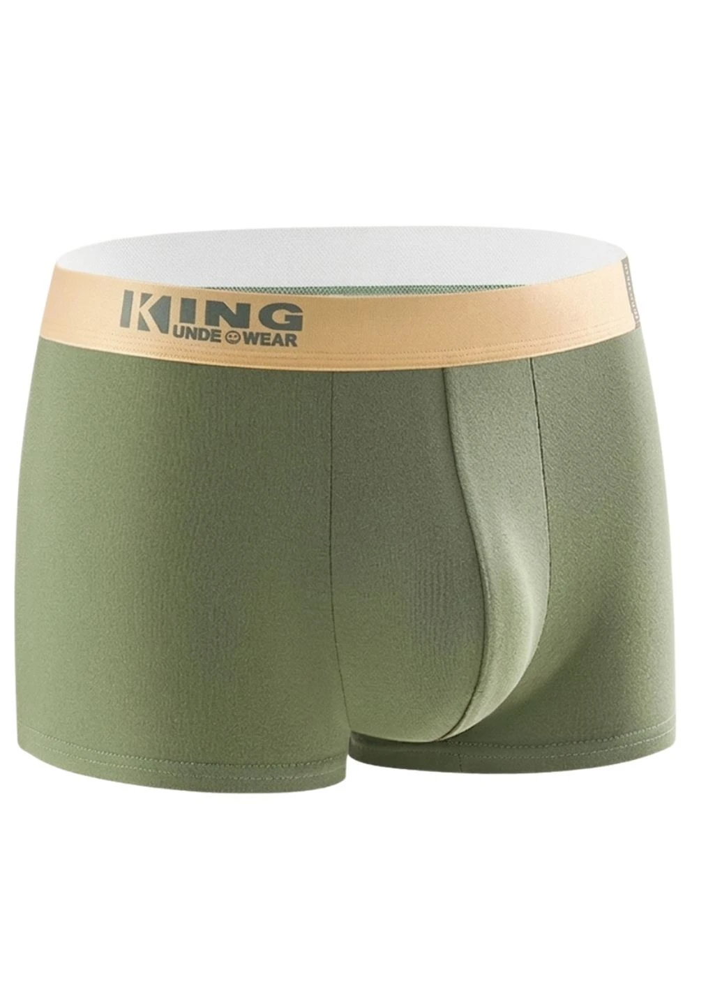 Мужские хлопковые трусы боксеры King Comfort (2089-50-01) Зеленый 50 (XXL) Macarena (393643010)