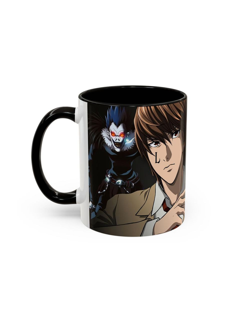 Чашка "Death Note" - Лайт Ягами, Рюк, Эл 330 мл No Brand (368671805)