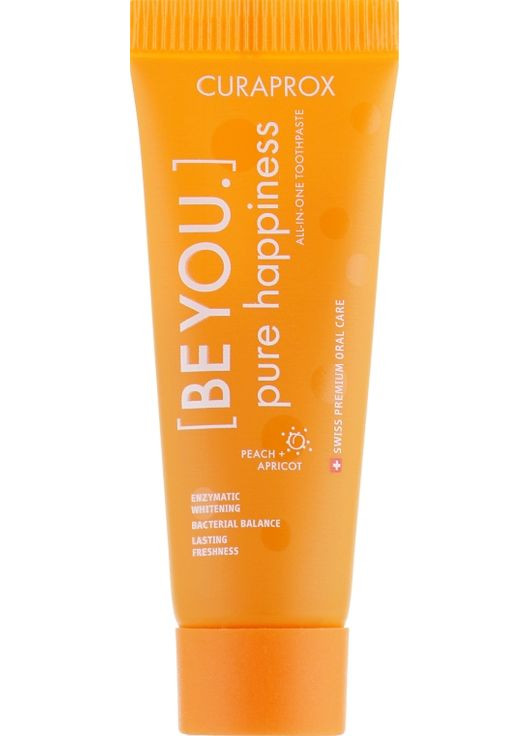Зубная паста Be You Pure Happiness (мини) 10ml (777748-135289) Curaprox (368654394)